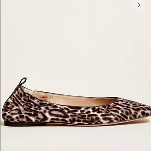 Veronica Beard Women Alison Leopard Ballet Flat Size 5M